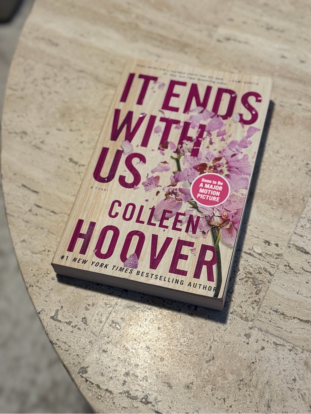 'It Ends With Us' Paperback Book